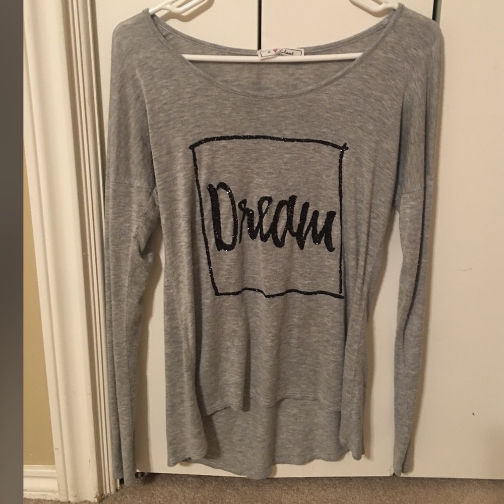 Flowing long sleeve top